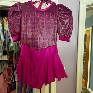 Shimmering Fuchsia Kids Dance Costume